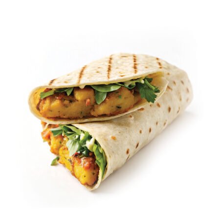 Aloo Tikki Wrap